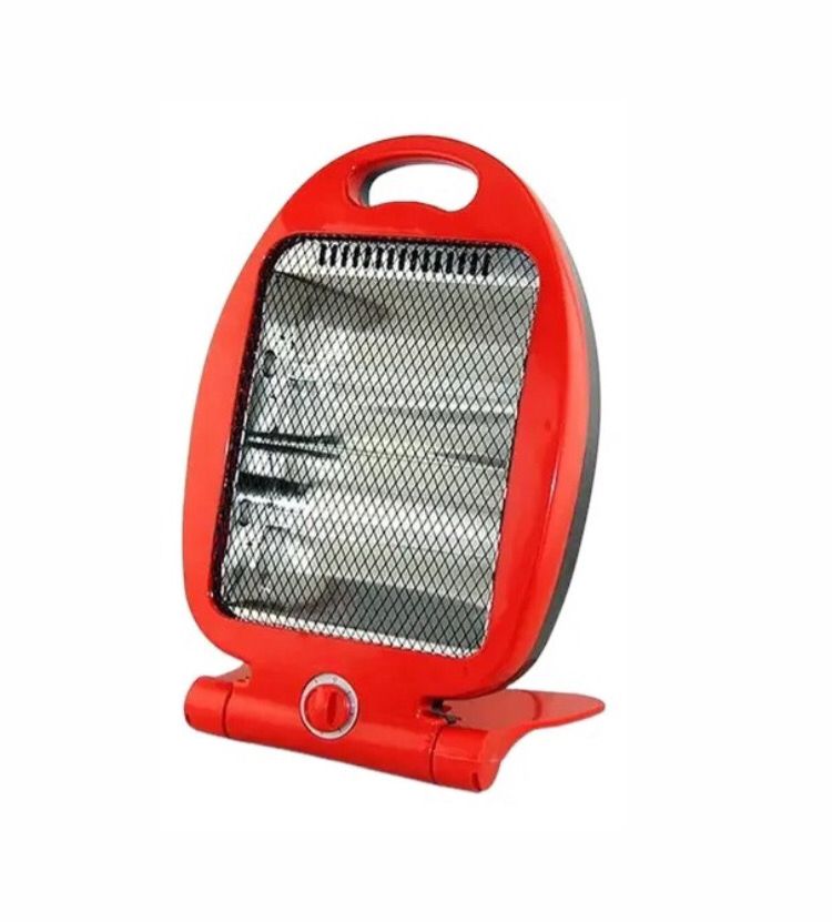 Calefactor Estufa Electrica Halogeno 800w De Bajo Consumo