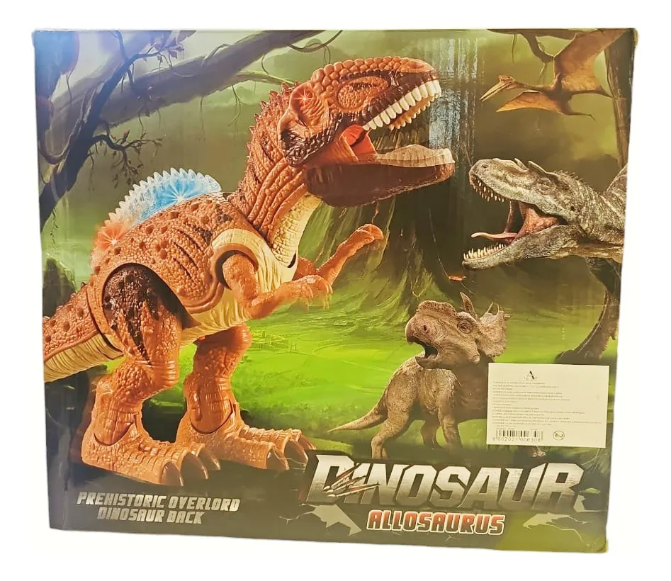 Juguete Para Niño Robot Dinosaurio Luz, Sonido Y Movimiento - Imagen 6