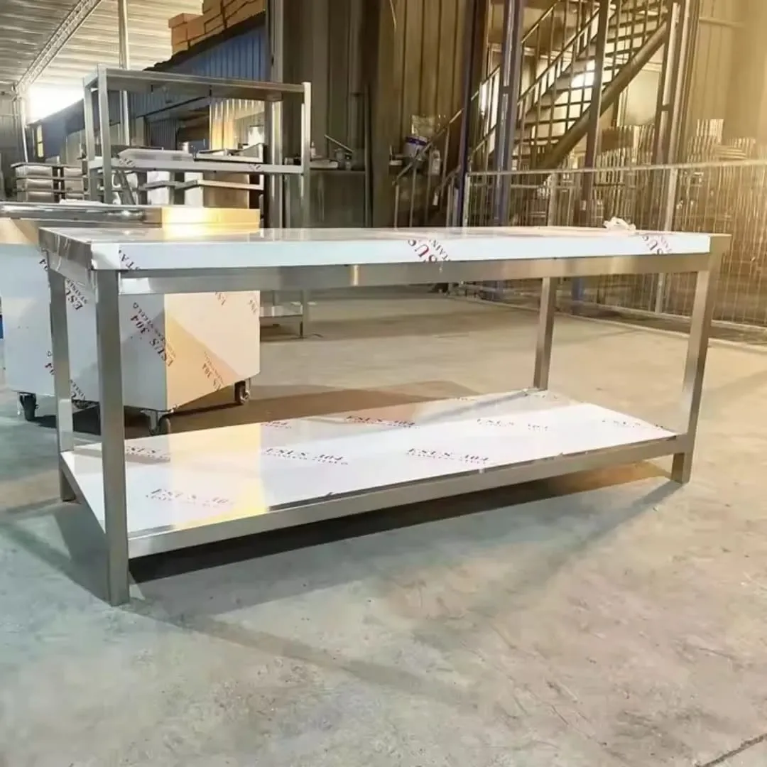 Mesón Metálico Cocina Multiuso 180x60x90cm Acero Inoxidable - Imagen 2