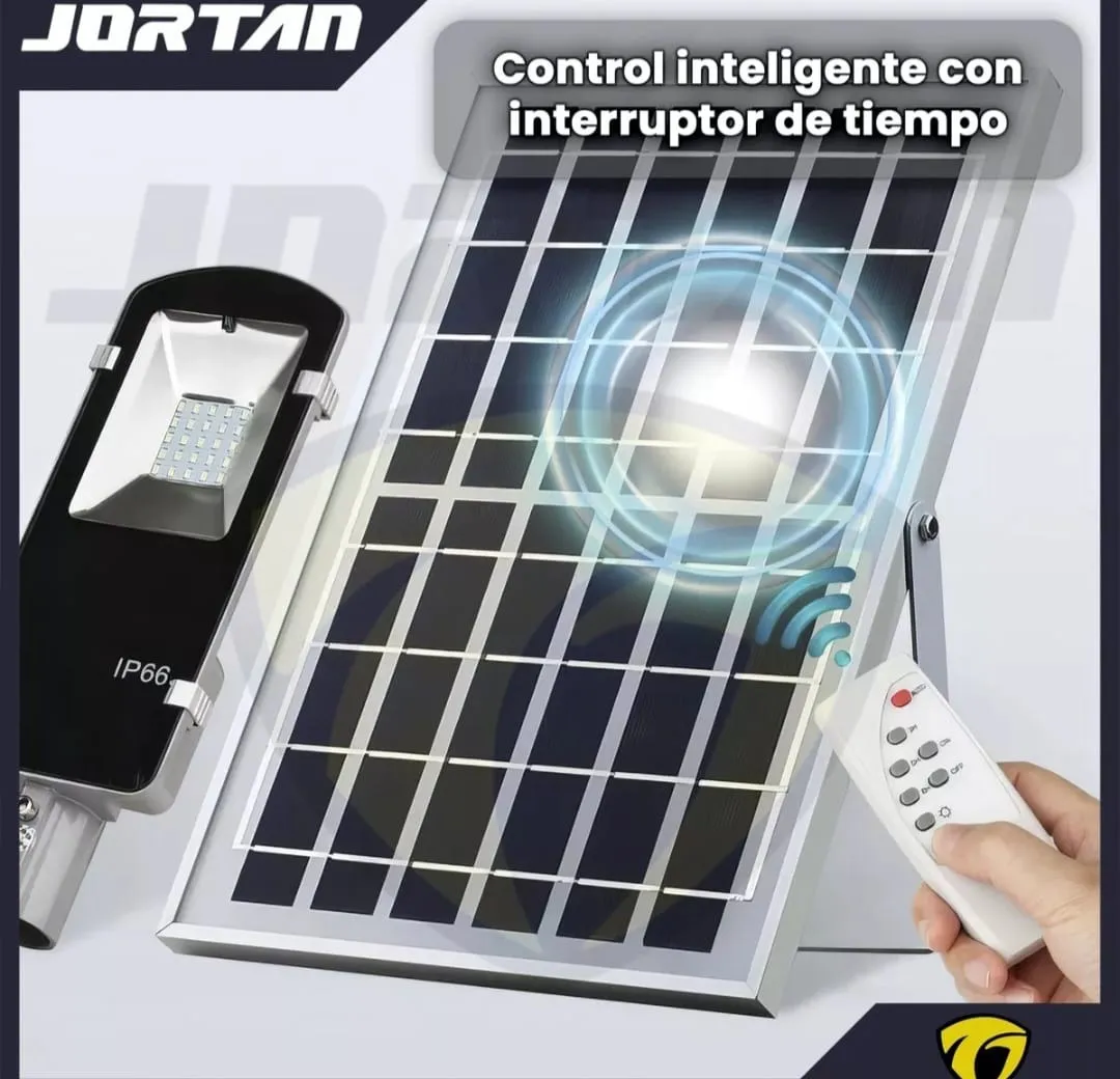 Foco Led Solar Potentes 100w Ip66 Jortan - Imagen 4