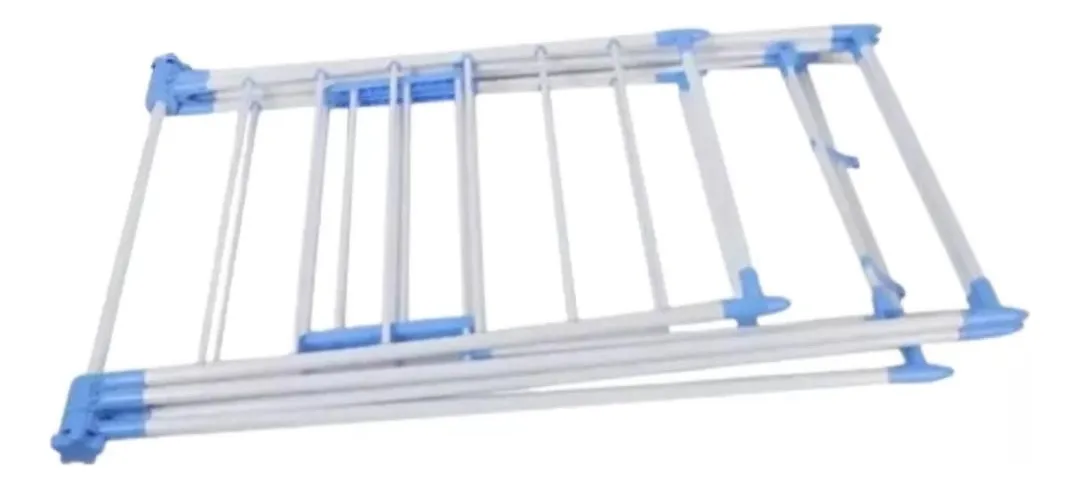Tendedero Plegable Con Alas De Acero Inoxidable - Imagen 2