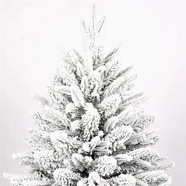 Árbol De Navidad Nieve Invernal 180 Cm Con Ramas Abundante - Imagen 5