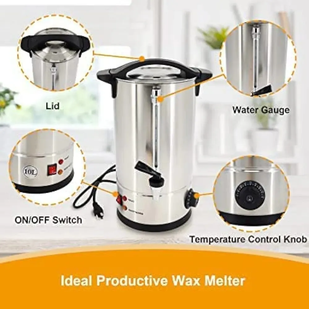 Termo Hervidor Eléctrico Acero Inoxidable 15 Lts - Imagen 4
