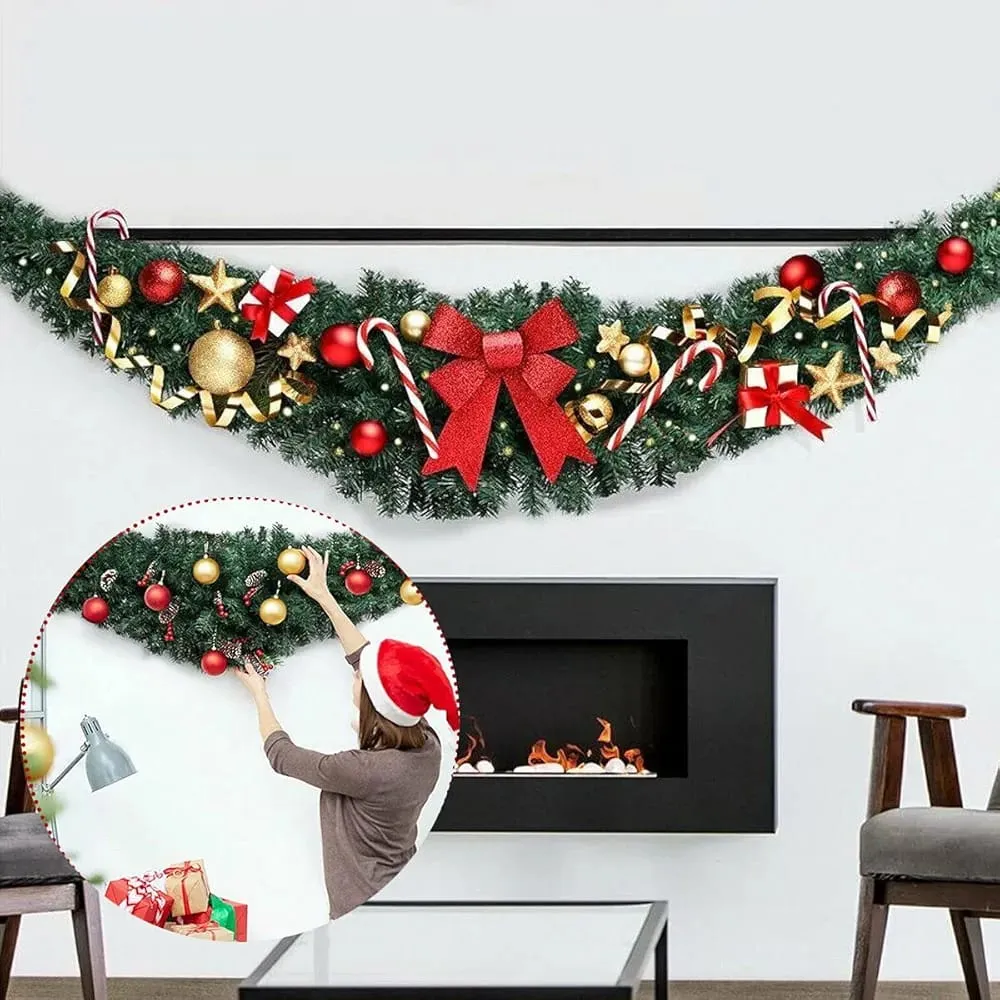 Guirnaldas Para Decoraciones Navideñas 270 Cm - Imagen 5