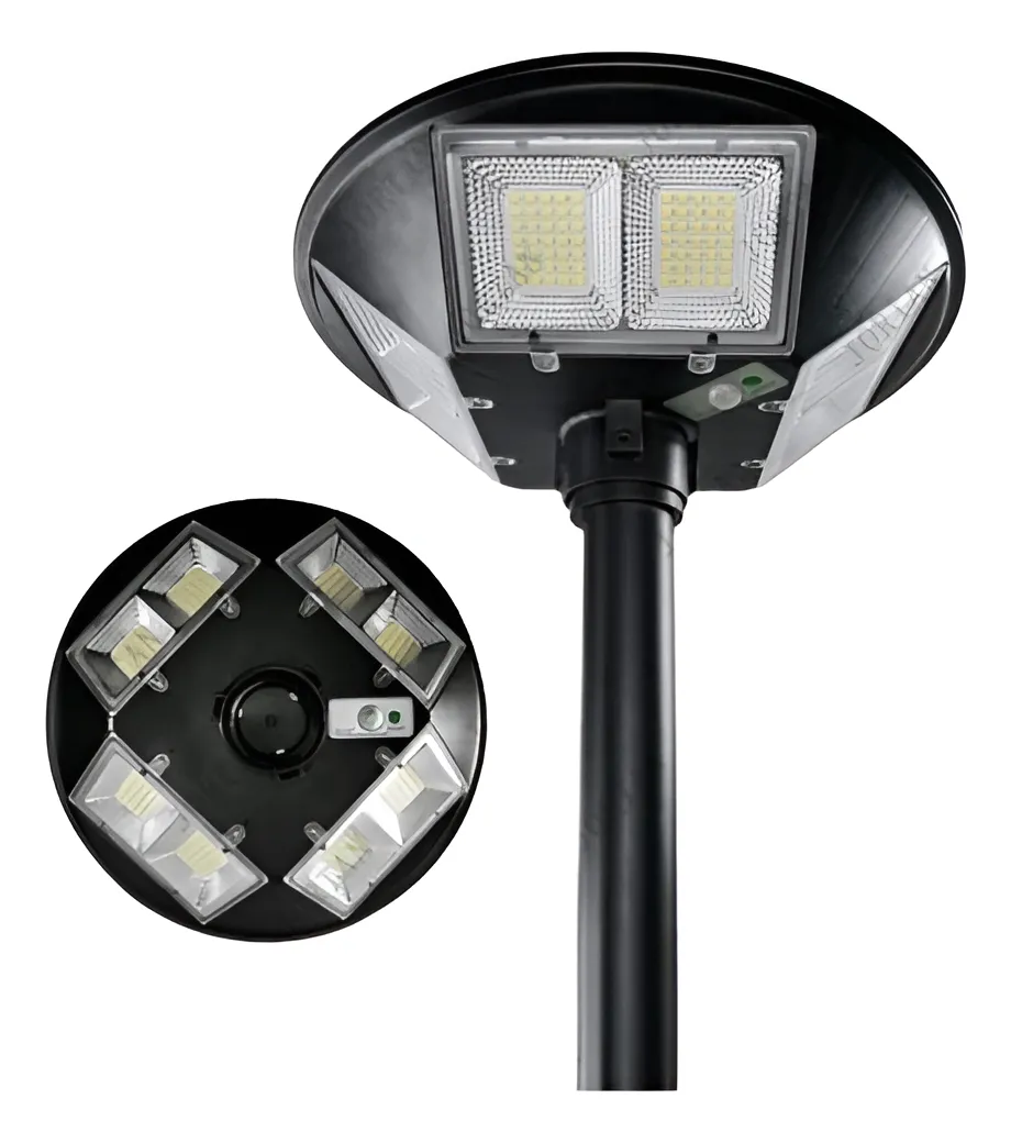 Foco Solar Exterior Sensor Oscuridad 200w Ip66 Jortan