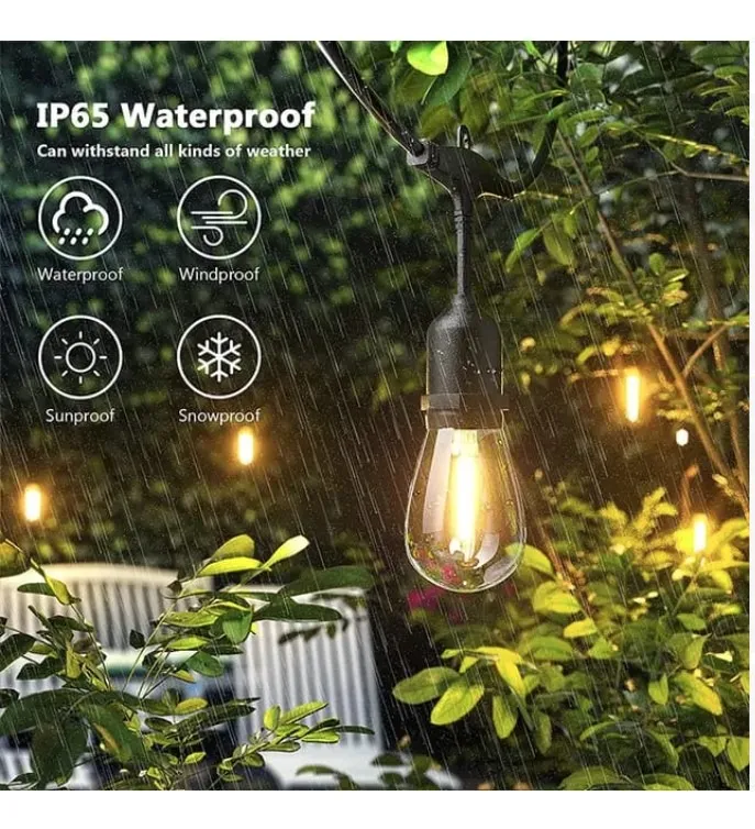 Ampolleta Led Recargable Tipo C Para Camping Luz Cálida - Imagen 7