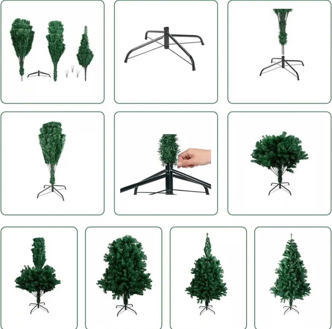 Arbol De Navidad Para Decorar Desmontable De 180cm - Imagen 8
