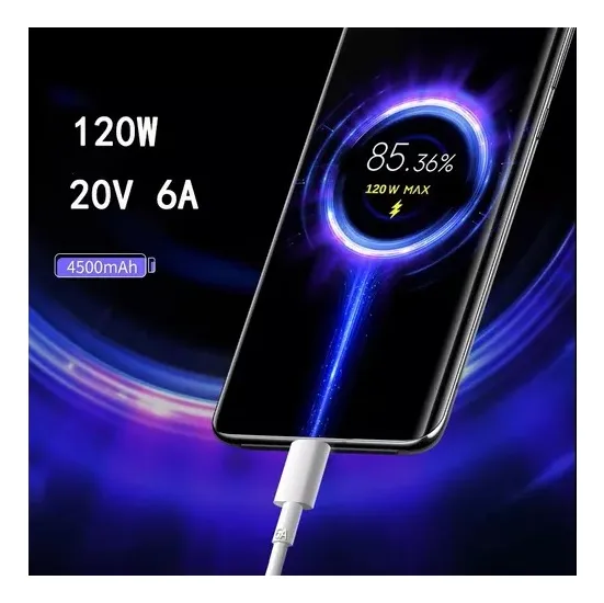 Cargador Adaptador Compatible Con Xiomi Doble Entrada 67w - Imagen 8