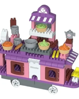 Bloques Didacticos Para Niños De Cocina 116pcs Heladeria