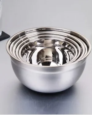 Bowl Acero Inoxidable Para Mezclas Multiuso 28x12.5