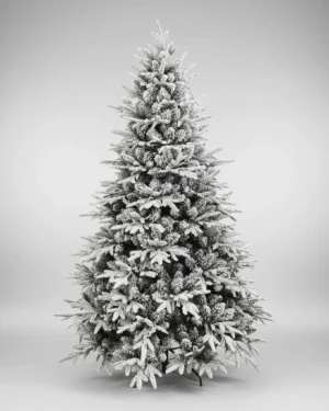 Árbol De Navidad Nieve Invernal 180 Cm Con Ramas Abundante