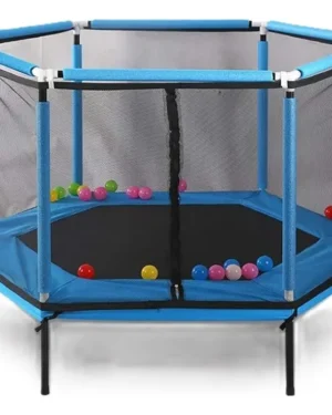 Brincolin Trampolin Infantil Con Malla De Seguridad 120x140