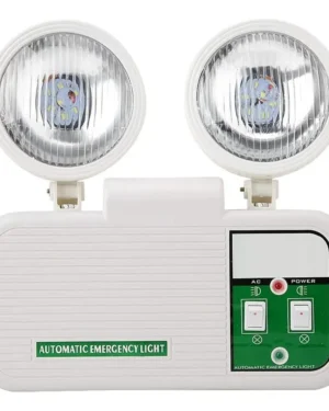 Lampara Led De Emergencia Con Doble Foco 2w Luz Blanca