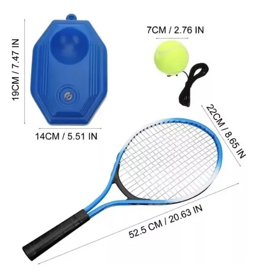 Nuevo Set De Entrenamiento De Tenis Base + Pelota - Imagen 2