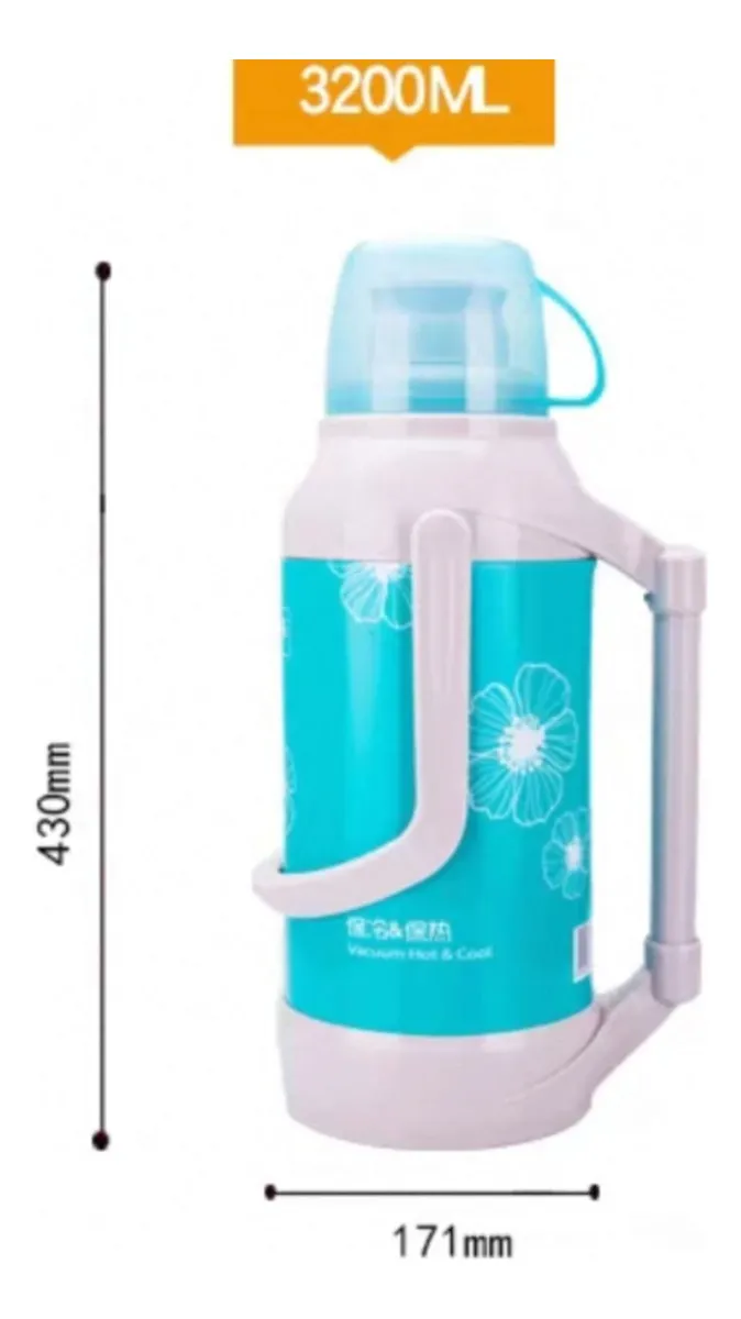 Termo Clásico Resistentes De 3,2 Lts Con 1 Vaso - Imagen 5