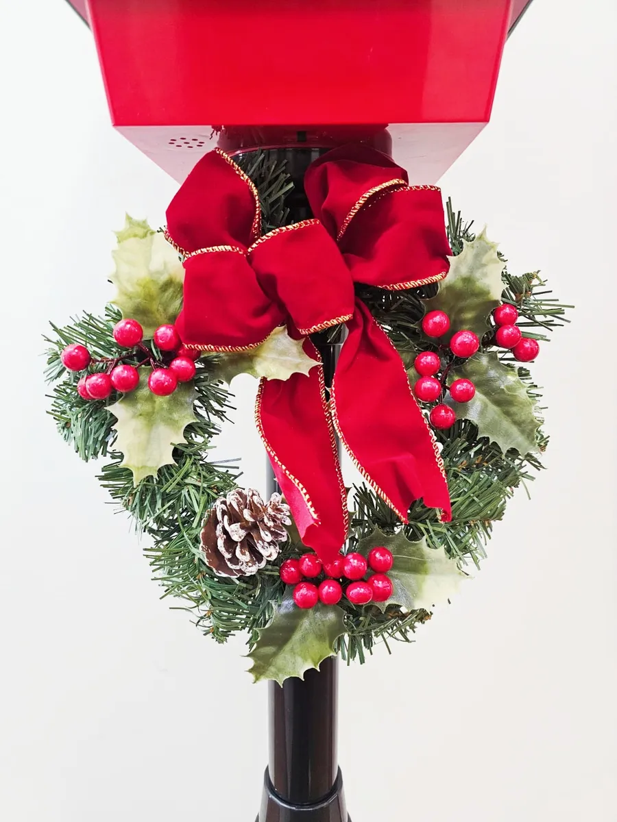 Farol Navideño Con Guirnalda, Luz Led Y Sonido 186cm - Imagen 4