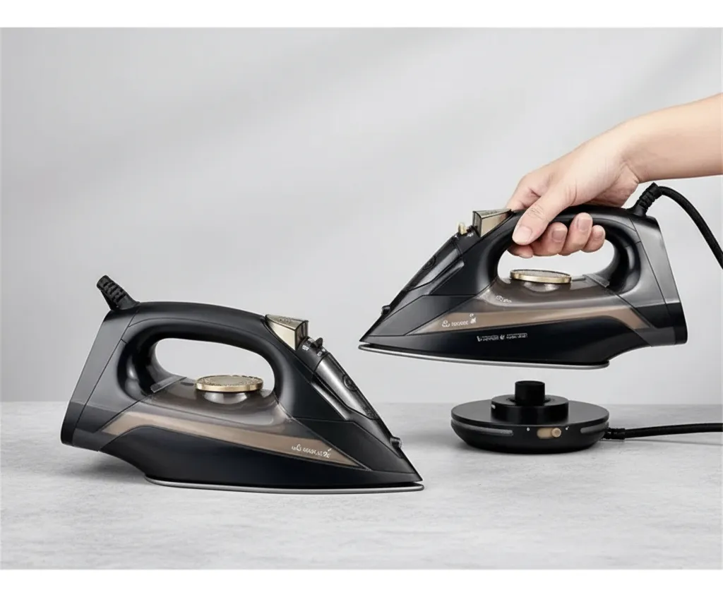 Plancha De Ropa Ligera A Vapor Soporte De Cerámica 1500w