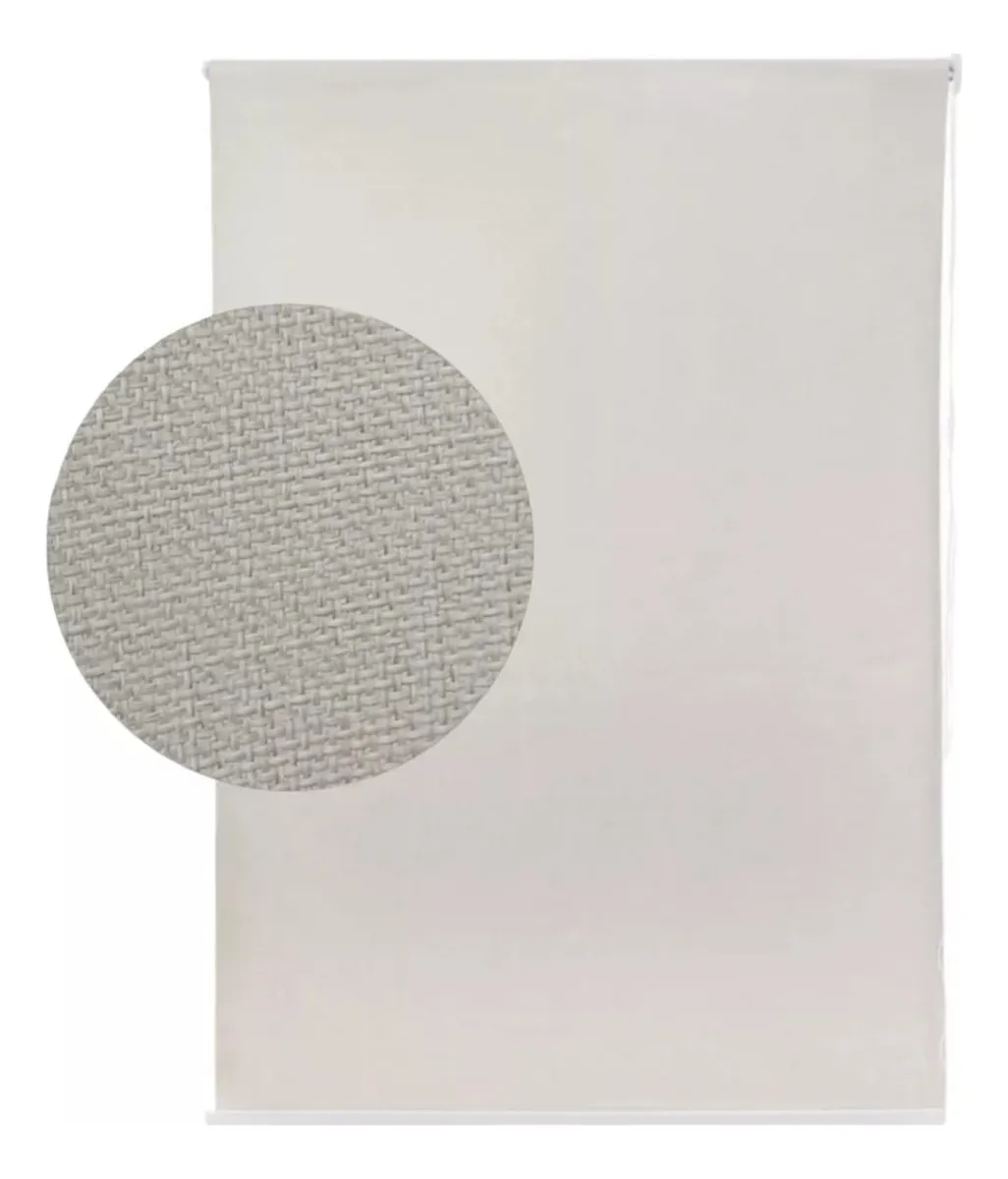 Cortinas Roller Texturizada Black Out 60cmx200cm