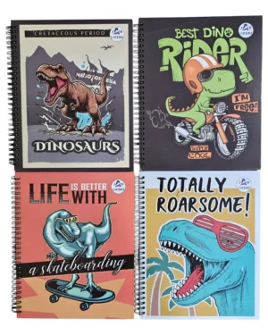 Pack 8 Cuadernos Universitarios 100 Hojas Espiral Doble 7mm