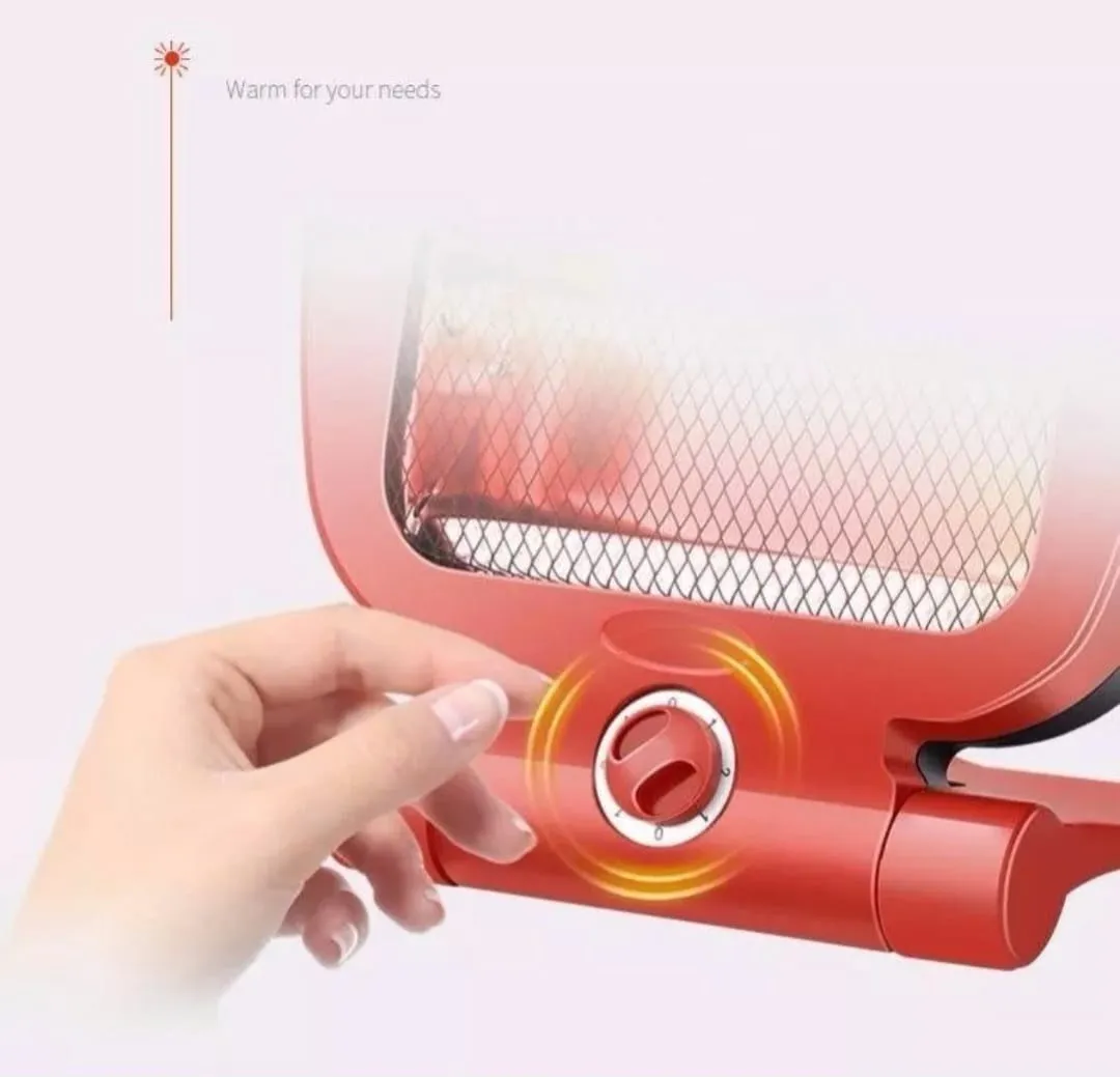 Calefactor Estufa Electrica Halogeno 800w De Bajo Consumo - Imagen 7