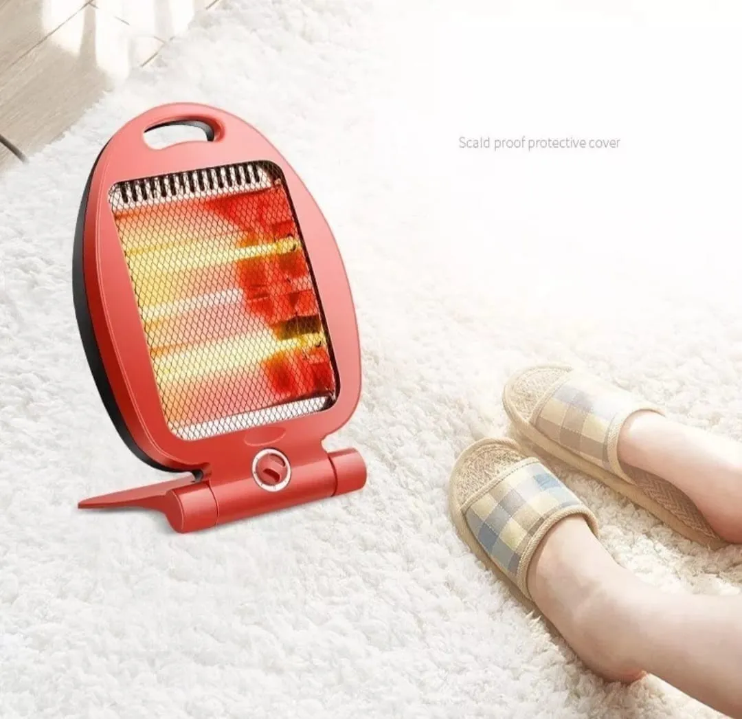 Calefactor Estufa Electrica Halogeno 800w De Bajo Consumo - Imagen 3
