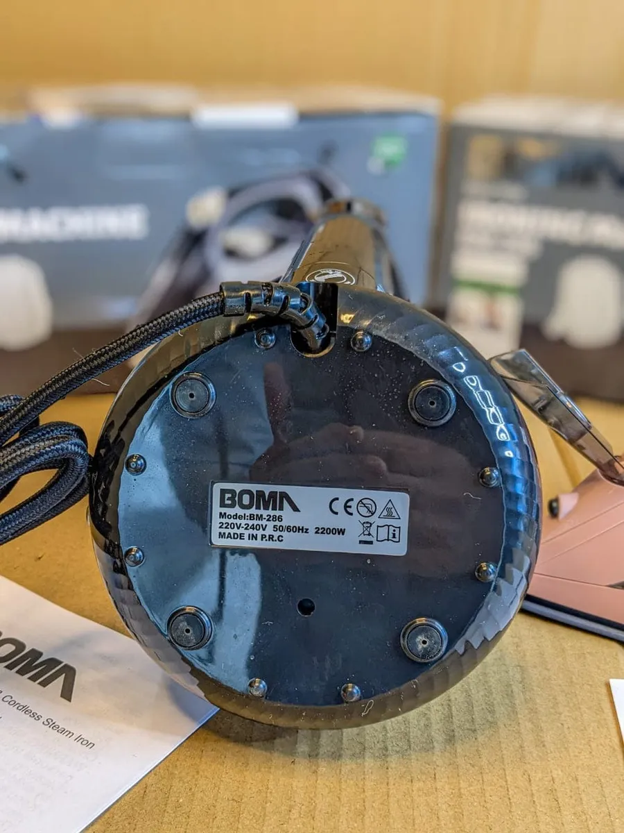 Plancha De Ropa Ligera A Vapor Soporte De Cerámica 1500w - Imagen 5