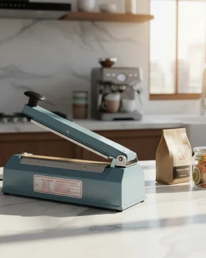 Selladora De Bolsa Por Impulso Electrónico De Precisión.