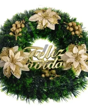 Guirnalda Navideña Decorativa Redonda