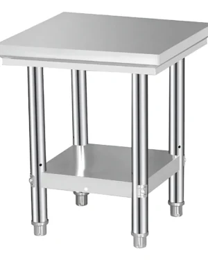 Mesón Multiusos Resistente De Acero Inoxidable 60x60x90