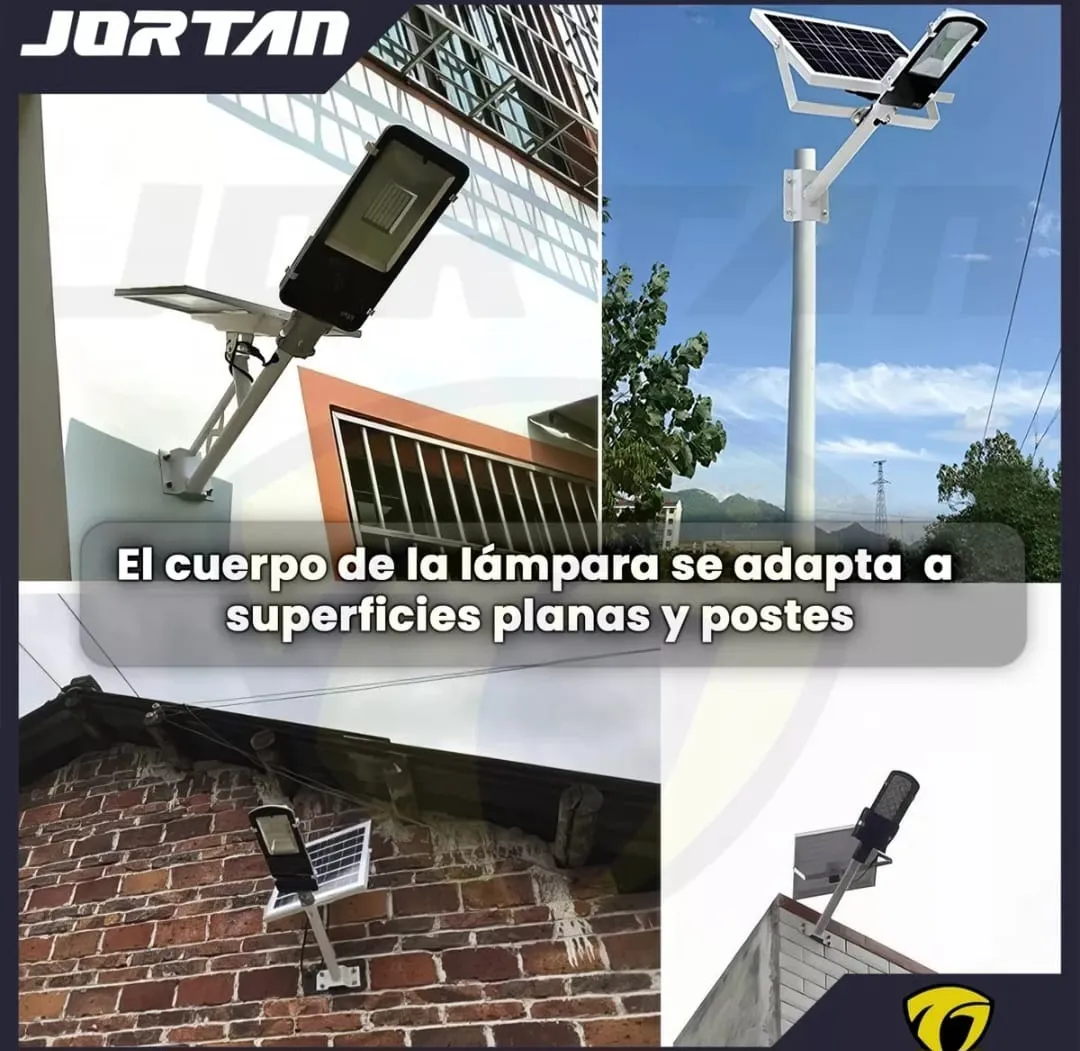 Foco Led Solar Potentes 100w Ip66 Jortan - Imagen 9