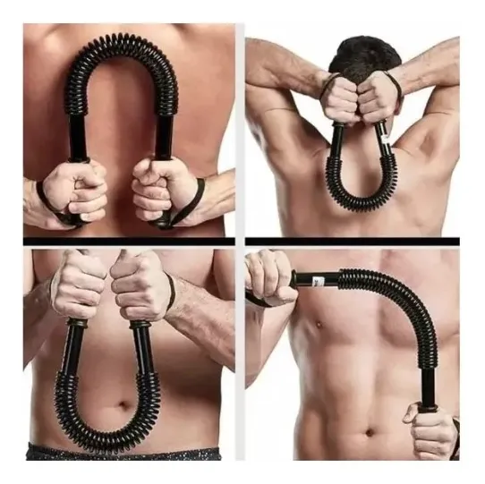 Barra Torsión Ejercicio Brazo Alta Resistencia 40-50-60kg - Imagen 2