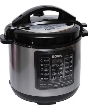 Olla De Presión Multiuso 6 Litros 1000w Boma