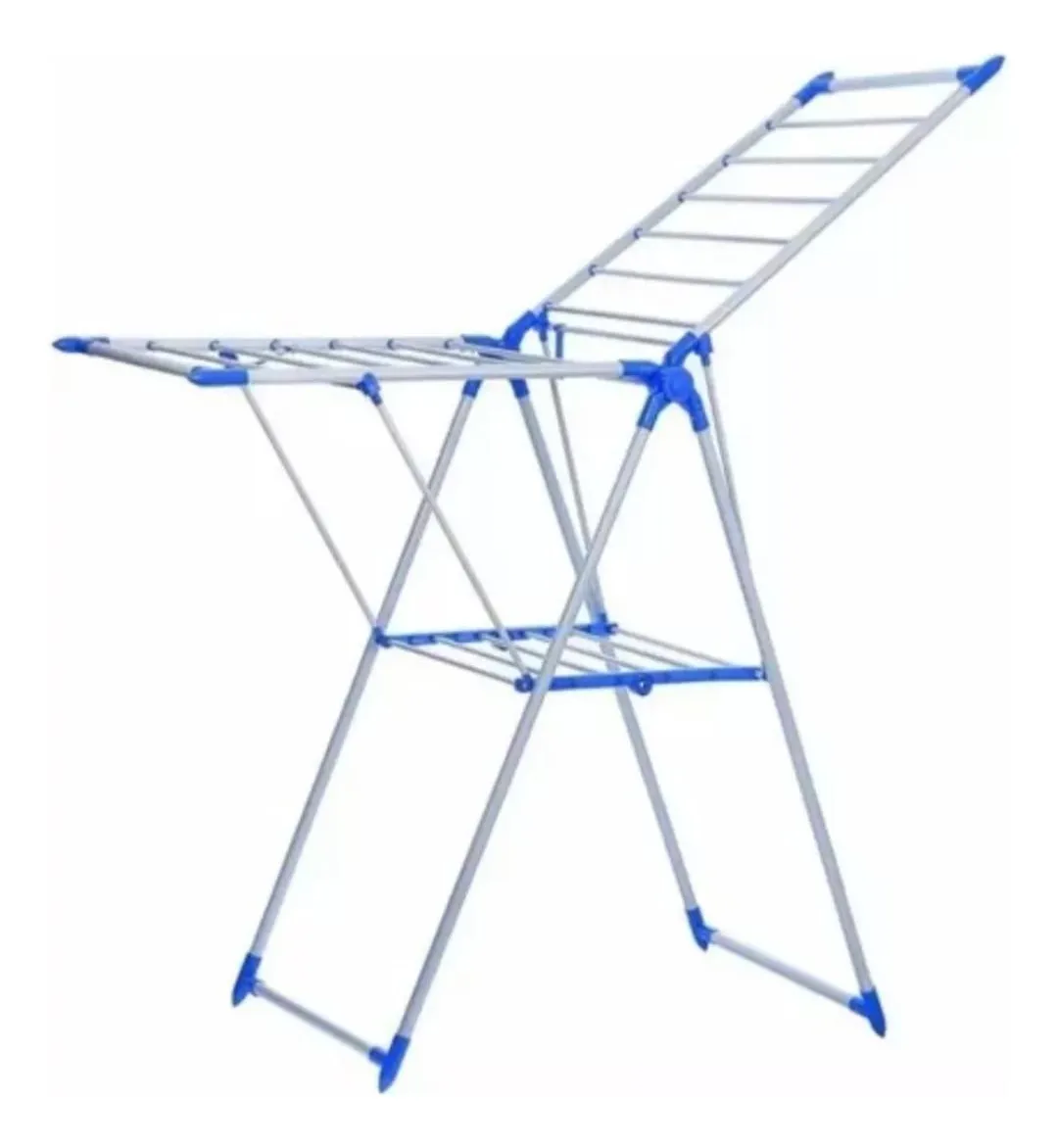 Tendedero Plegable Con Alas De Acero Inoxidable