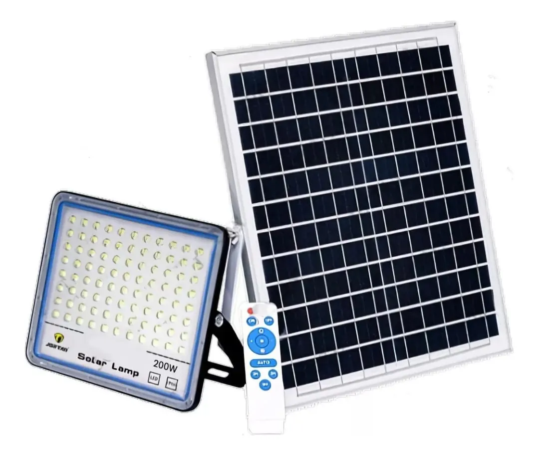 Focos Solares Potentes 200w Ip66 Jortan