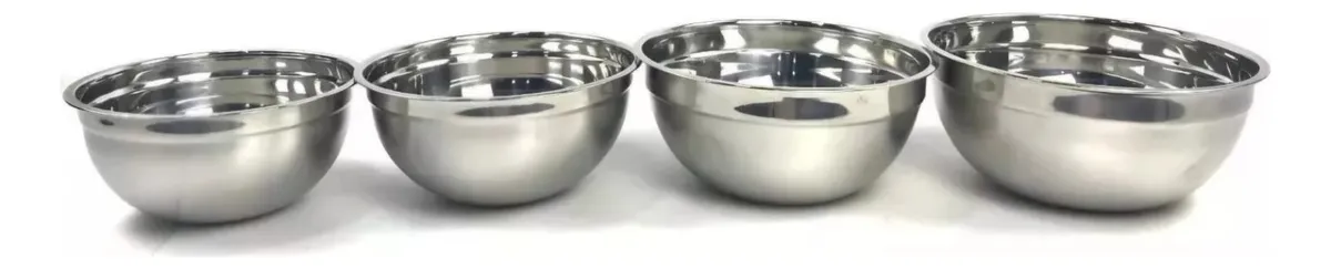 Bowl Acero Inoxidable Para Mezclas Multiuso 29.8x13.5 - Imagen 4