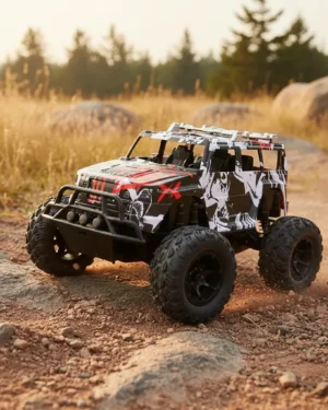 Juguete Auto Todo Terreno 4x4 Control Remoto Con Luces
