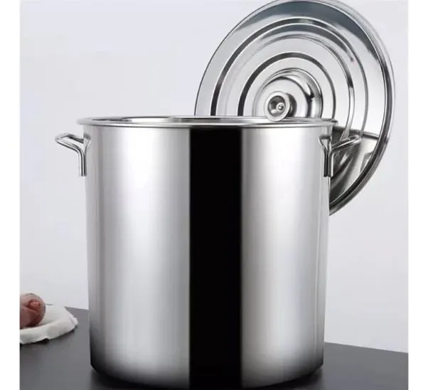 Olla Con Tapa En Acero Inox 40cm Alta Resistencia Y Calidad - Imagen 6