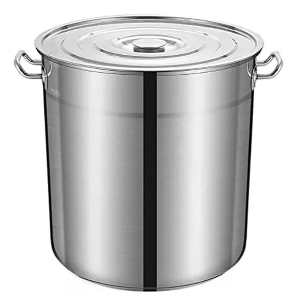 Olla Con Tapa En Acero Inox 40cm Alta Resistencia Y Calidad - Imagen 2