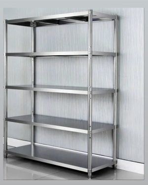 Estante Rack Metálico Multiuso Acero 5niveles 180x50x180cm
