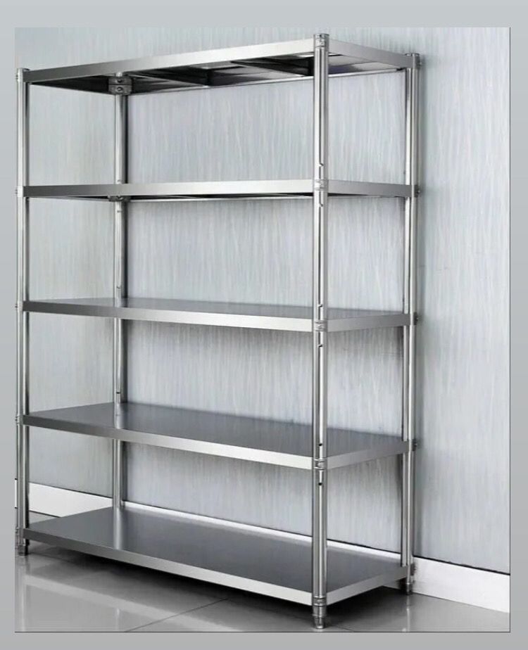 Estante Rack Metálico Multiuso Acero 5niveles 180x50x180cm
