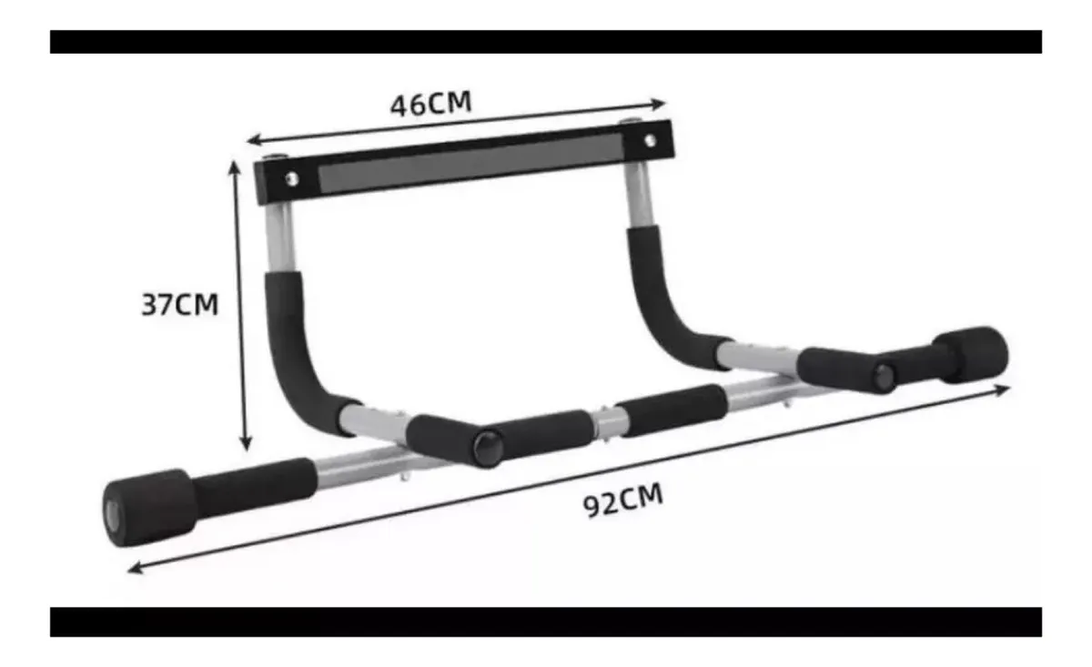 Barra Soporte De Ejercicio Flexión Multifuncional Dominadas - Imagen 3