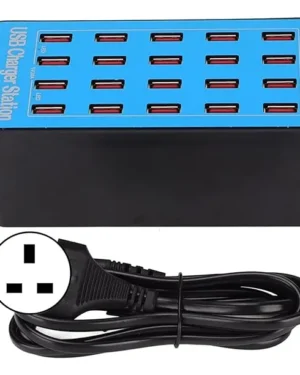 20 Puertos Cargador Usb 100w 5v Anwinka5+ Cargador Rápido