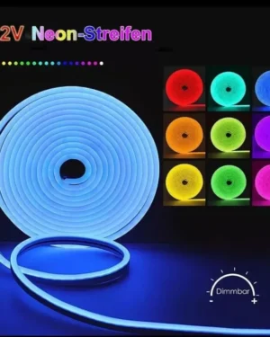 Cinta Led Neón Flex De Silicona 5m Manguera Led