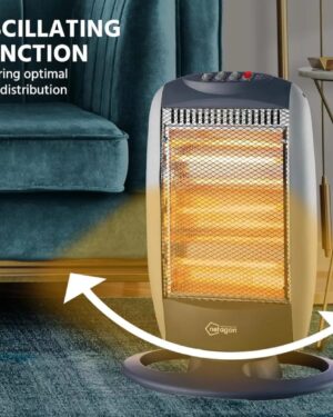 Estufa Calefactor Halógeno Climatización Premium 1200w