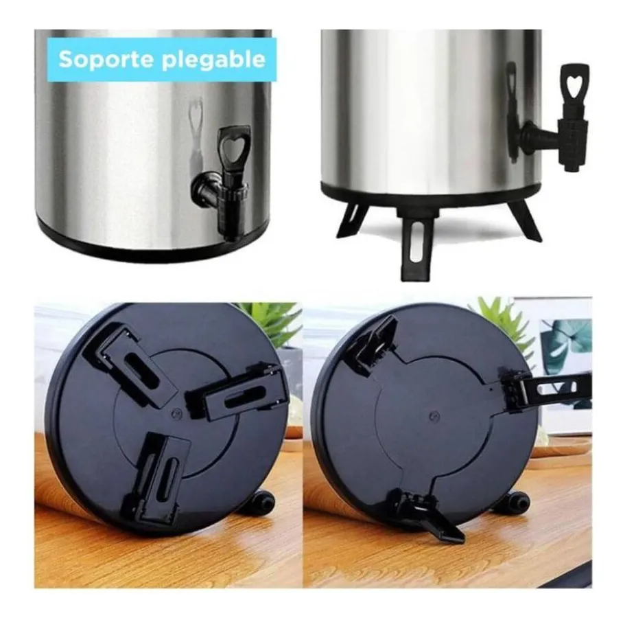 Termo Dispensador Agua Caliente Acero Inoxidable 14 Lts - Imagen 7