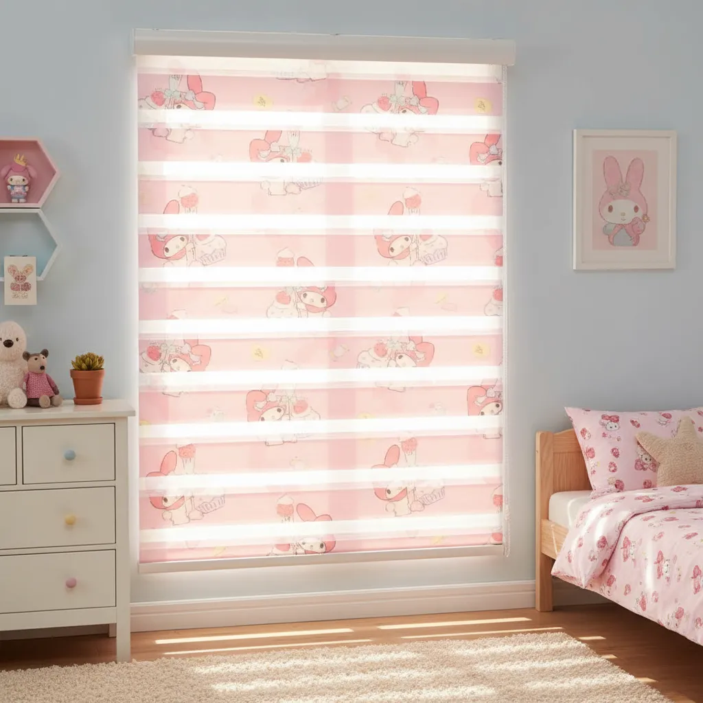 Cortina Roller Infantil Estampado Monitos 120x180cm - Imagen 12
