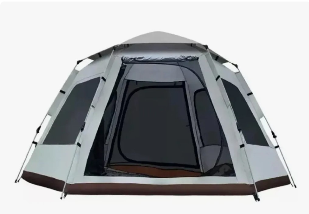 Carpa Tienda Camping 6 Personas 240x270x160cm Impermeable - Imagen 10