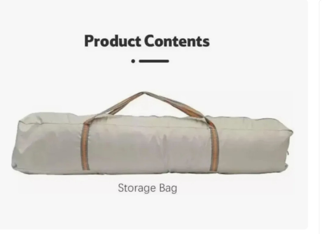 Carpa Tienda Camping 6 Personas 240x270x160cm Impermeable - Imagen 6