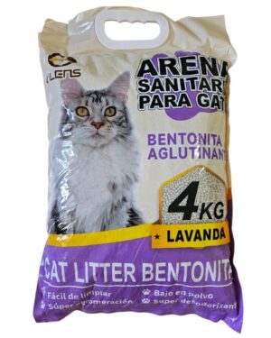 Arena Para Gatos Sanitaria Super Absorción 4kg