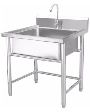 Lavafondo Acero Inoxidable 60x60x90 Resistente